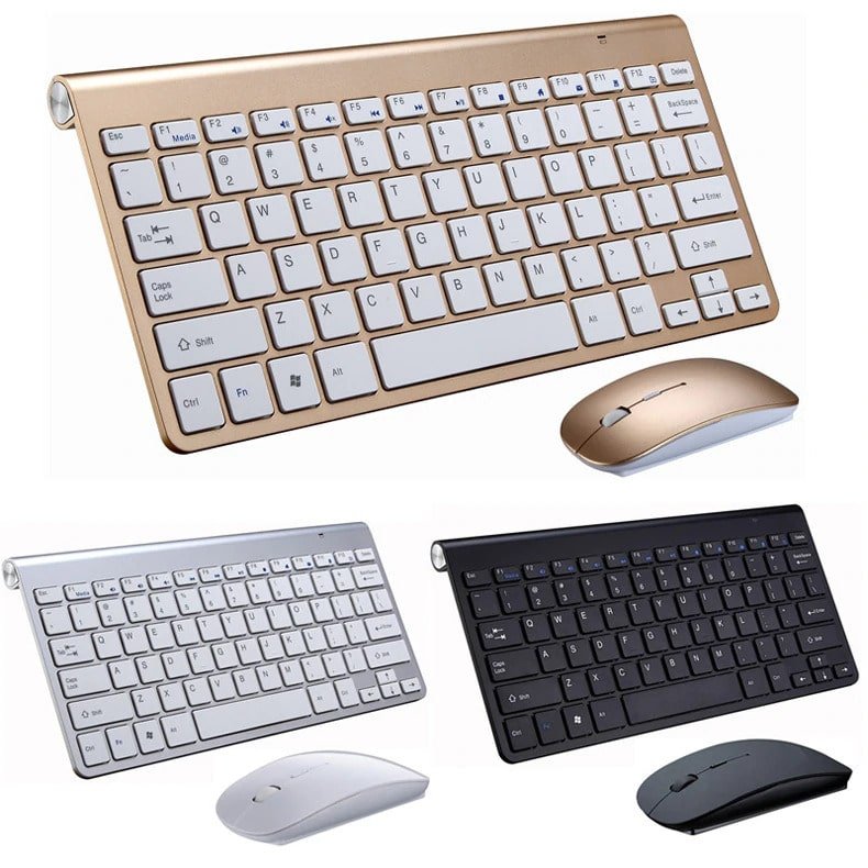 (Copy) 2.4 GHz Wireless Mini Keyboard And Optical Mouse Set